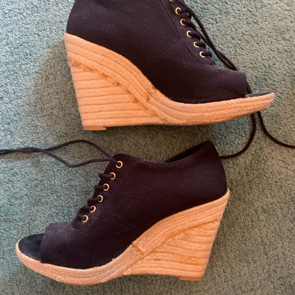 Designer Espadrille Wedges
